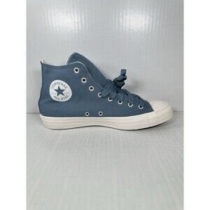 Sz 10.5 Converse Chuck Taylor All Star HI Top Heavy Canvas Lakeside Blue A12711C